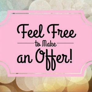 Offers are welcomed 🥰 I will be reasonable